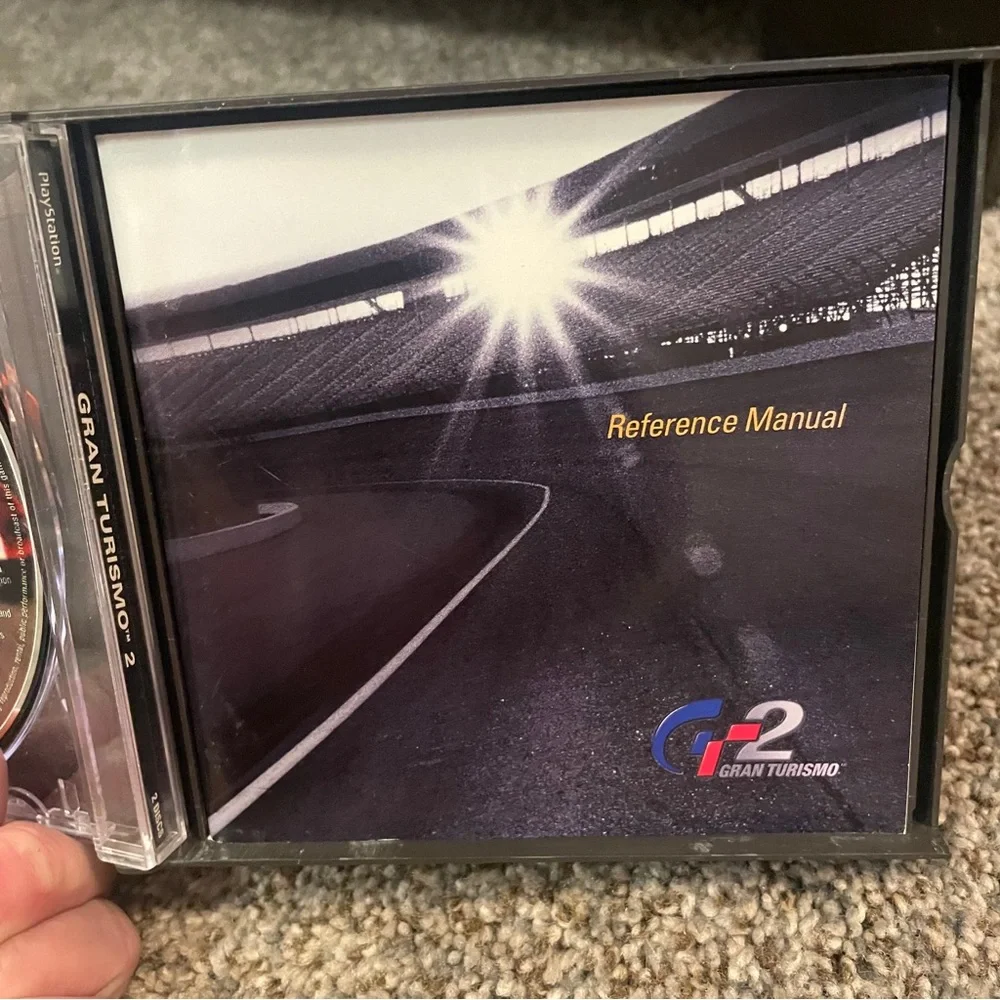 Gran Turismo 2 (Sony PlayStation 1, 1999) complete in box, black label